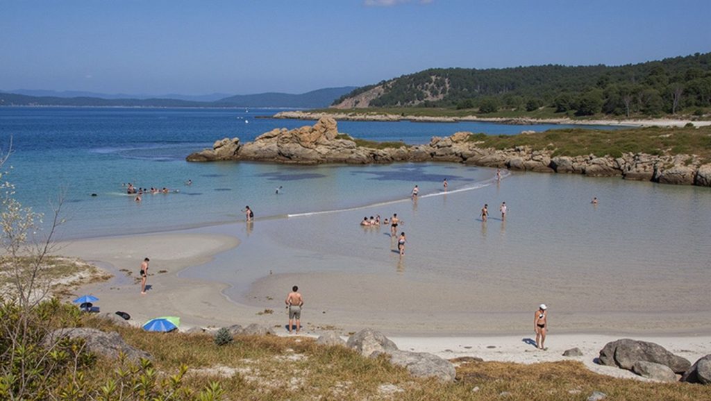 Panorámica de Praia da Cruz, A Coruña