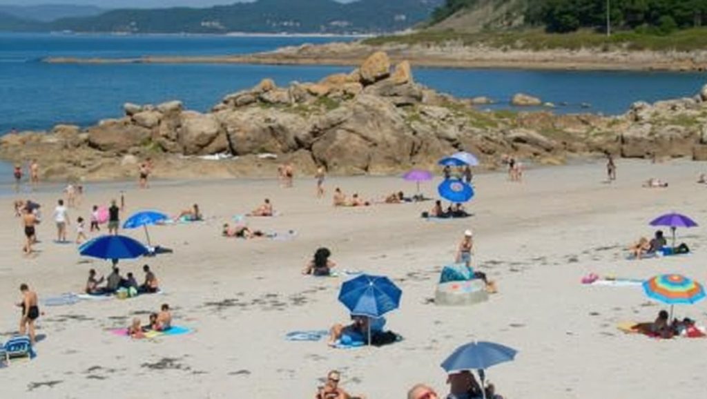 Aguas de Praia da Cruz en Muxía (A Coruña)