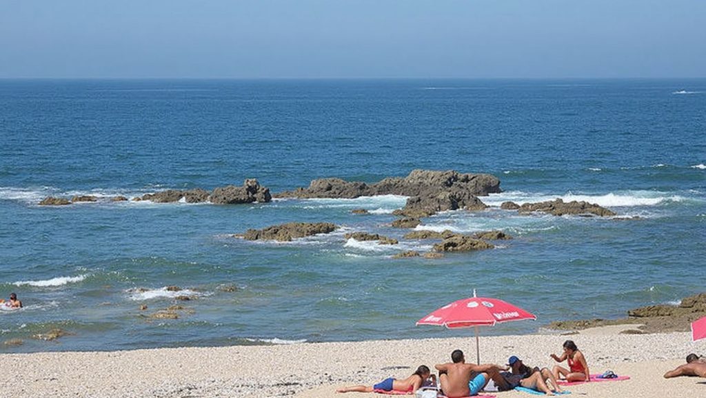 Entorno natural de Praia da Cuncheira en Pontevedra