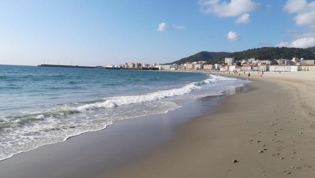Entorno natural de Praia da Duna do Caldeirão en Pontevedra