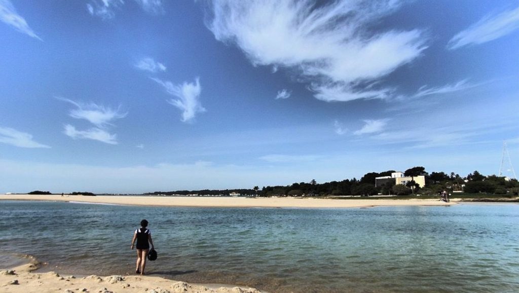 Panorámica de Praia da Fábrica, Pontevedra
