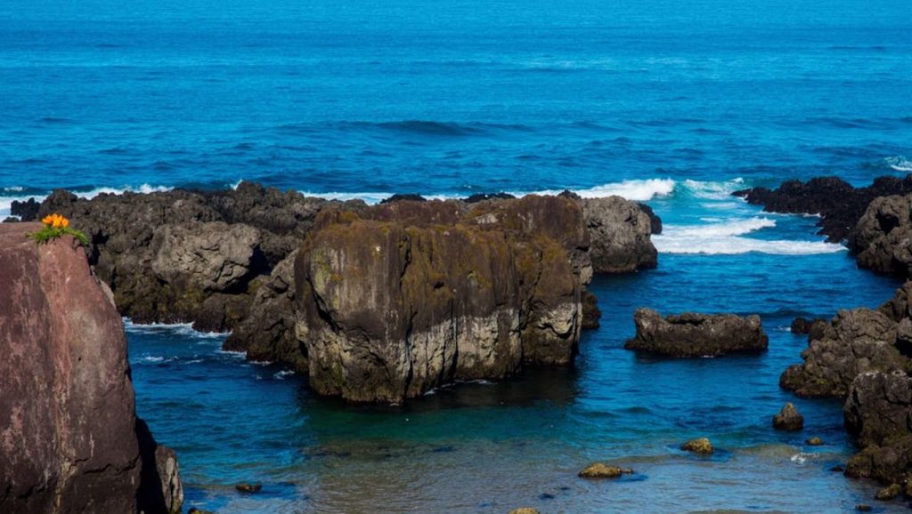 Aguas de Praia da Furada en Mañón (Lugo)
