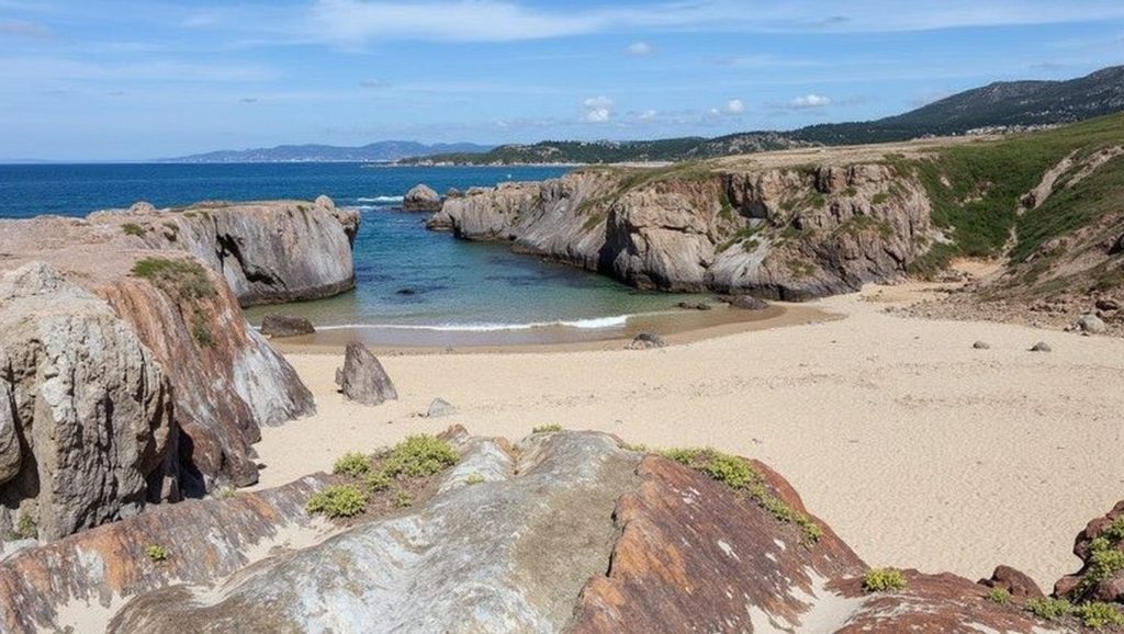 Acantilados y costa de Praia da Furna, Ponteceso (A Coruña)