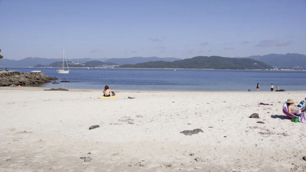 Playa da Gafa en Galicia, A Coruña