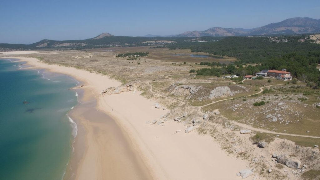 Arena de Praia da Galera ou do Almacén, Ribeira (Pontevedra)