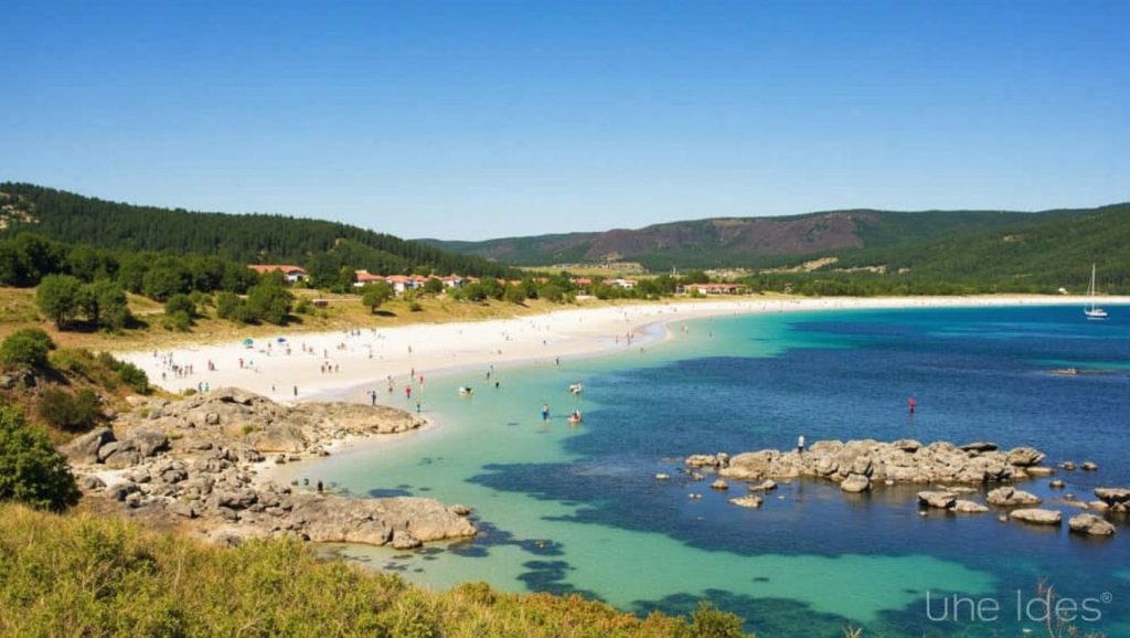 Entorno natural de Praia da Garroteira en A Coruña