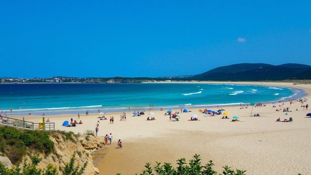 Horizonte desde Praia da Insuíña, Galicia, A Coruña