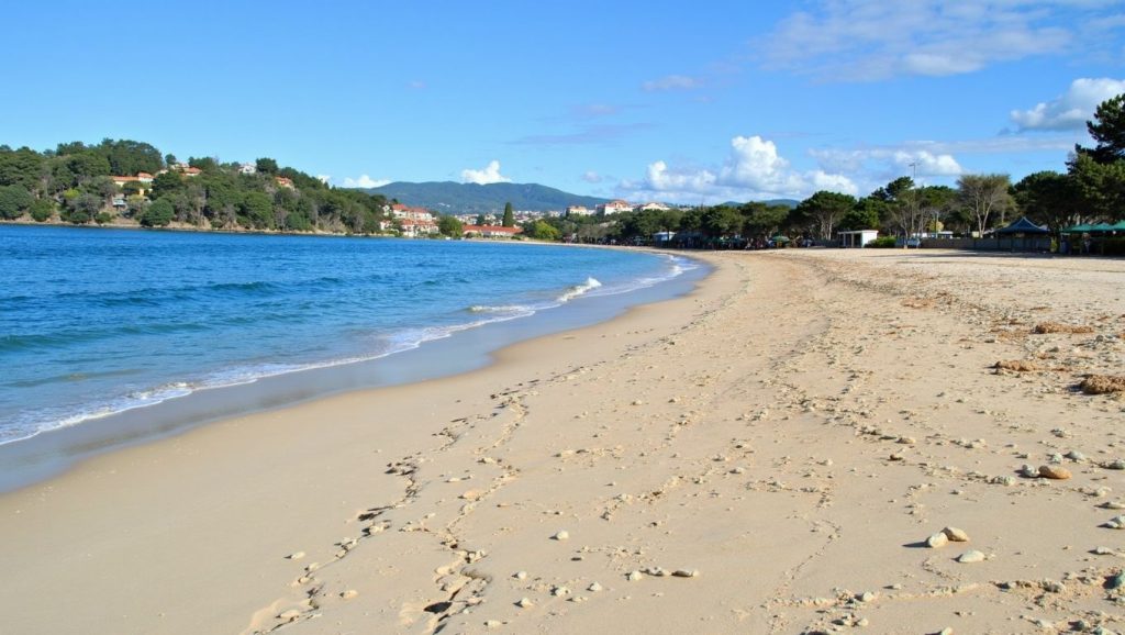 Arena de Praia da Ladeira, Baiona (Pontevedra)