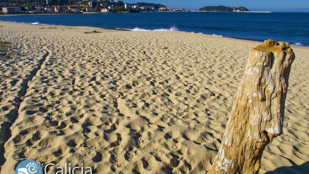Playa da Ladeira Pequena en Galicia, A Coruña