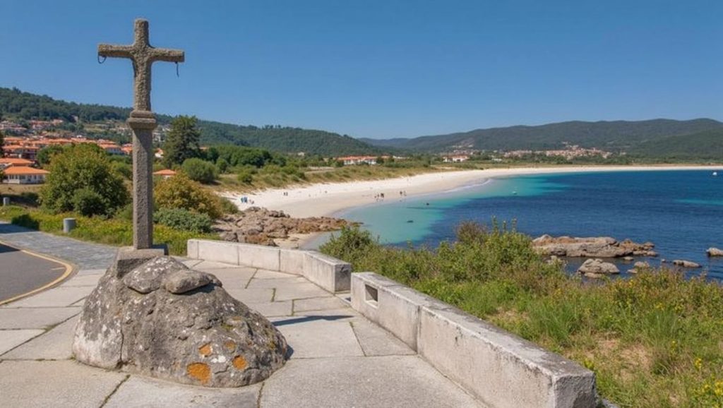 Arena de Praia da Lagosteira, Fisterra (A Coruña)