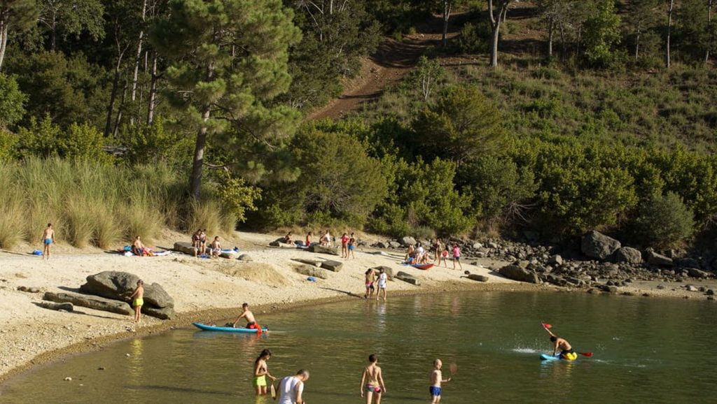 Costa de Praia da Lameira en A Illa de Arousa, Pontevedra