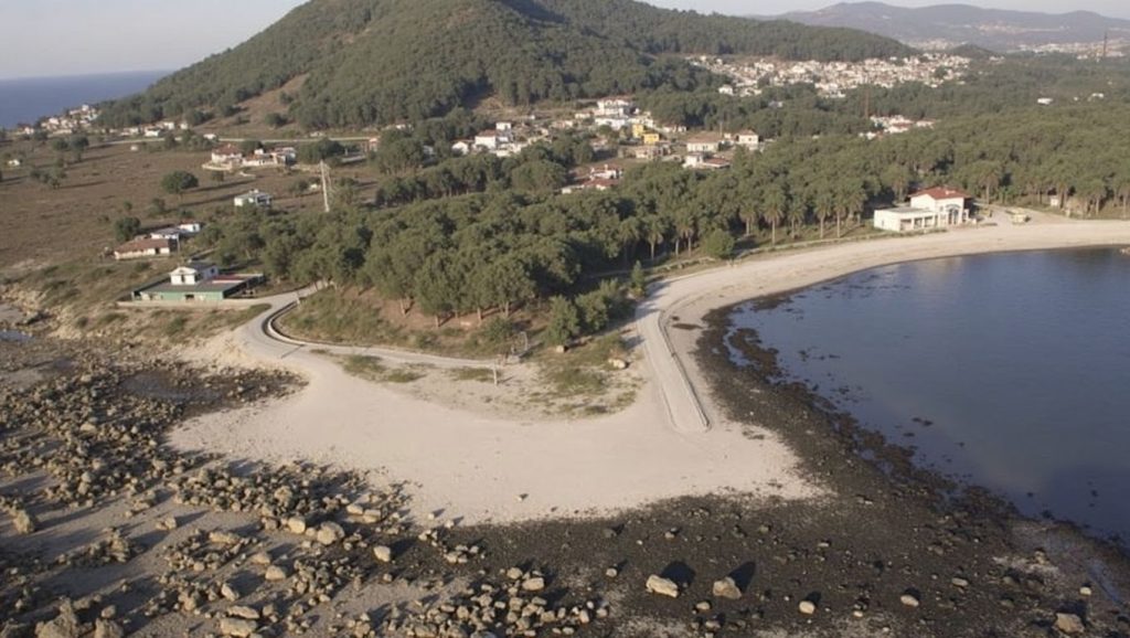 Praia da Lamiña en A Guarda (Pontevedra)
