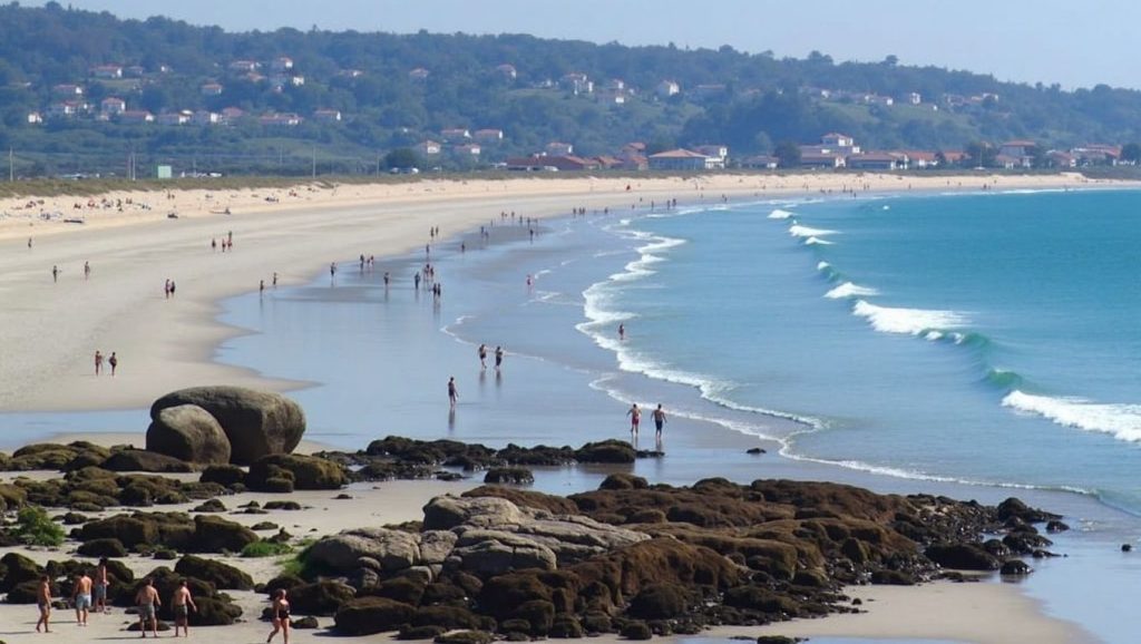 Arena de Praia da Lanzada, O Grove (Pontevedra)