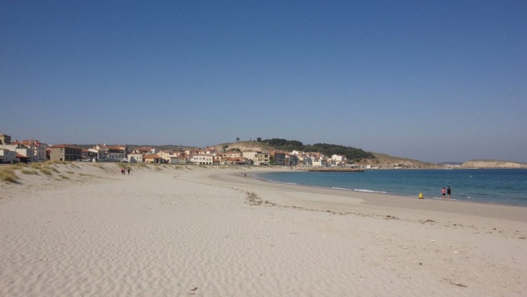 Panorámica de Praia da Laxe dos Picos, Pontevedra