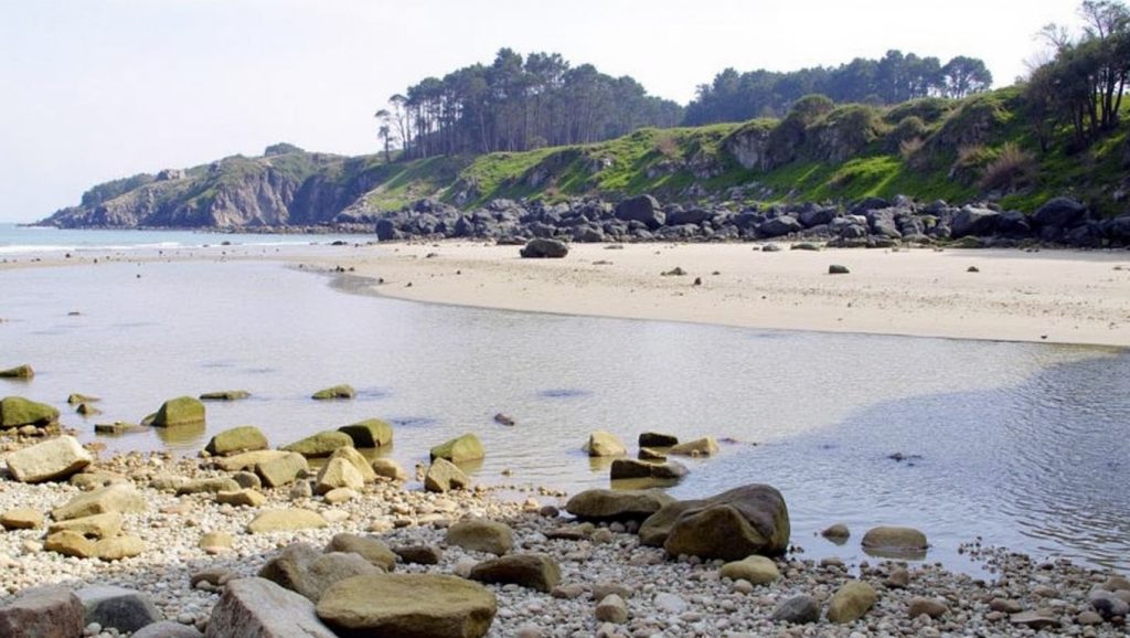 Entorno natural de Praia da Limosa en Lugo