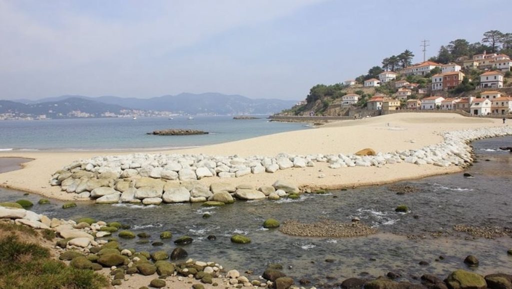 Aguas de Praia da Loira en Valdoviño (A Coruña)