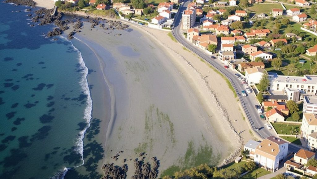 Panorámica de Praia da Madorra, Pontevedra