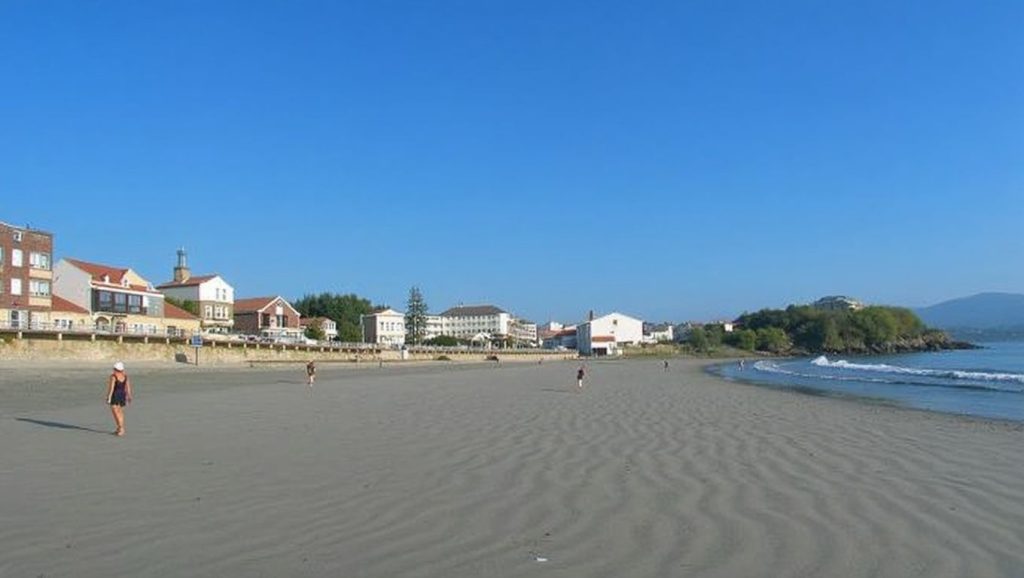 Aguas de Praia da Madorra en Nigrán (Pontevedra)