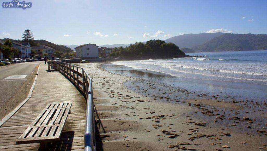 Entorno natural de Praia da Madorra en Pontevedra
