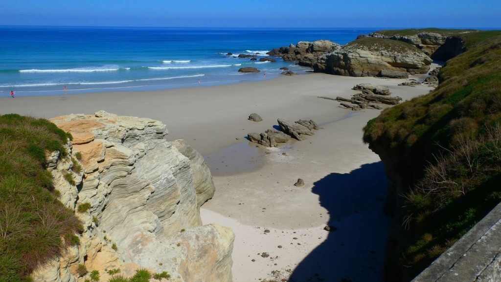 Aguas de Praia da Malata en Barreiros (Lugo)