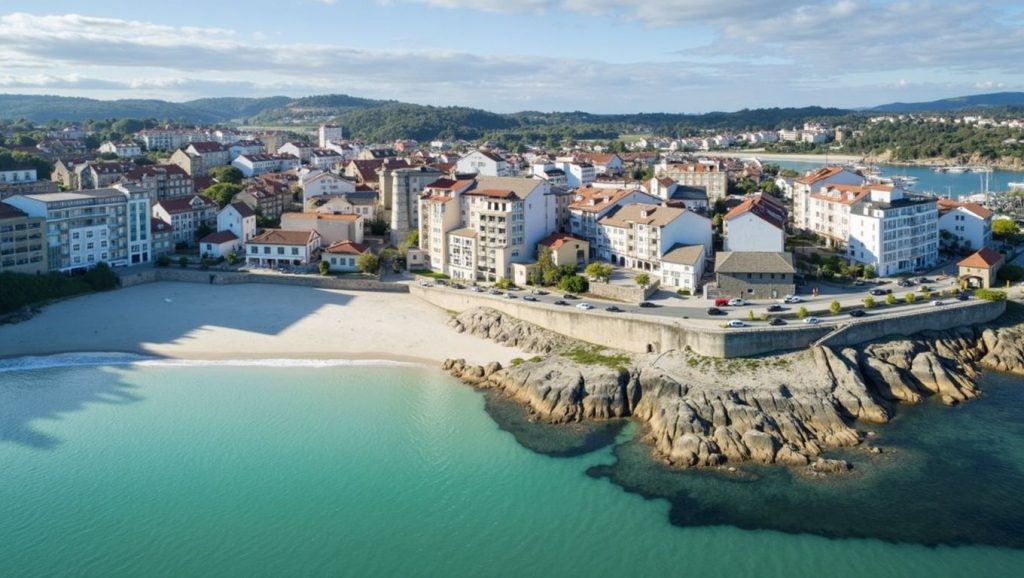 Entorno natural de Praia da Malata en Lugo
