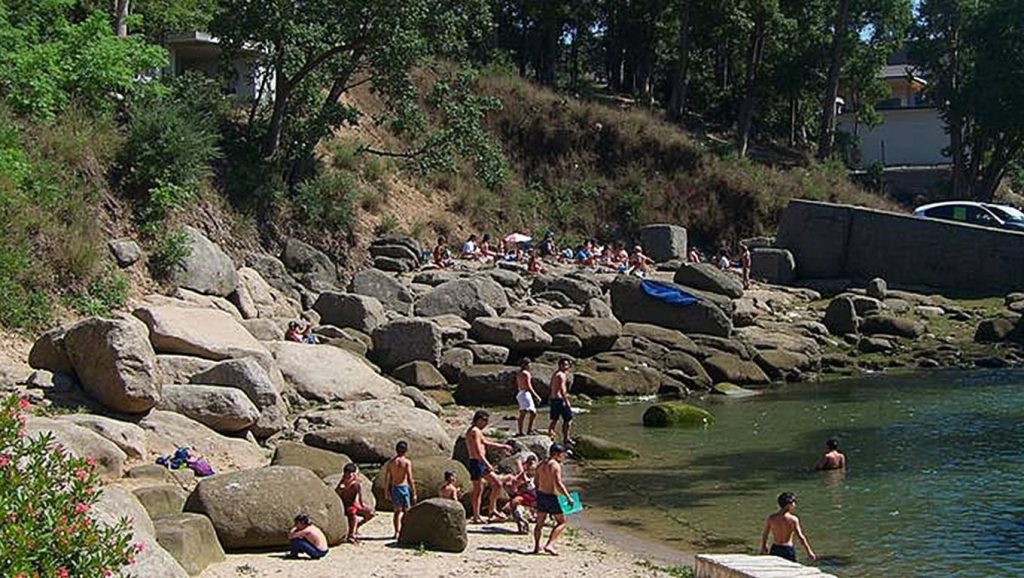 Arena de Praia da Manguiña, Vigo (Pontevedra)