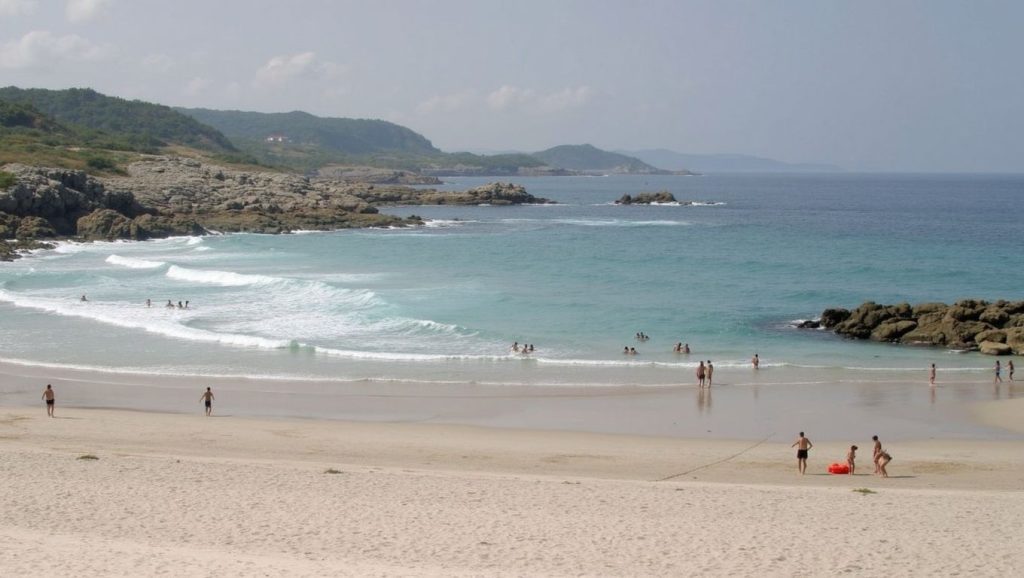 Praia da Marosa en Burela (Lugo)