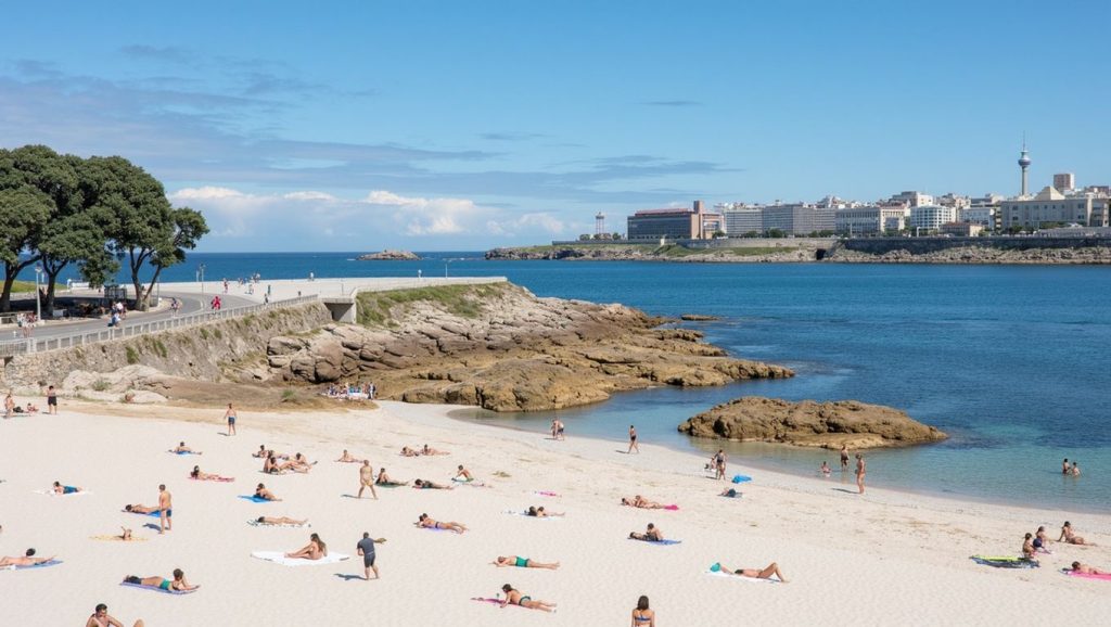 Alrededores de Praia da Mercé, Galicia