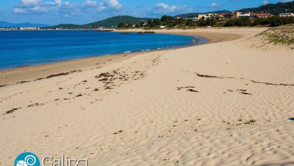 Costa de Praia da Mexiloeira en O Grove, Pontevedra