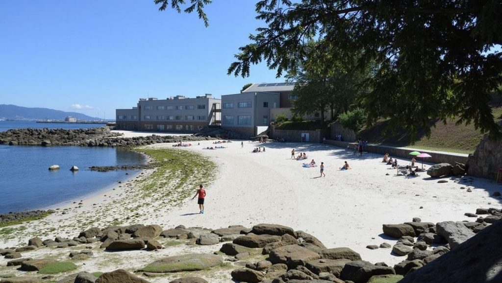 Arena de Praia da Mourisca, Vigo (Pontevedra)