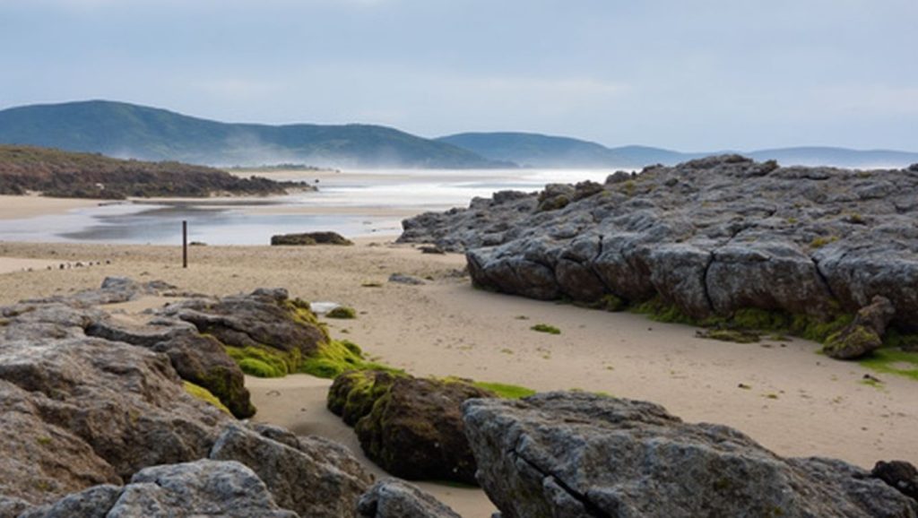 Praia da Pedra do Sal en Carballo (A Coruña)