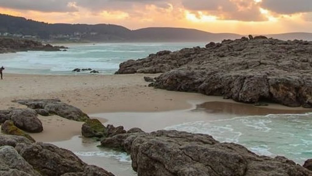 Entorno natural de Praia da Pedra do Sal en A Coruña