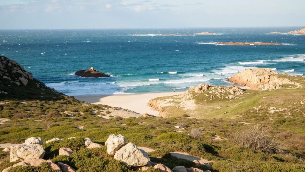 Praia da Pedrosa en Camariñas (A Coruña)