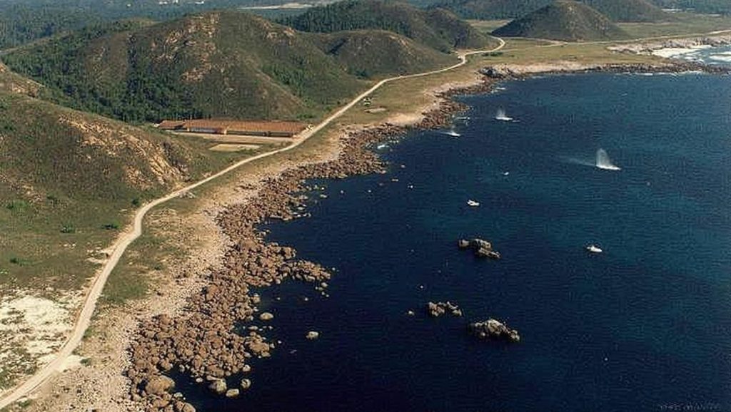 Aguas de Praia da Pedrosa en Camariñas (A Coruña)