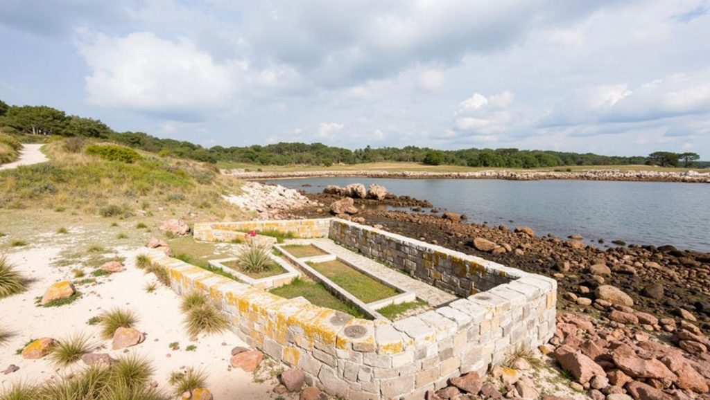 Ría y costa de Praia da Penisqueira en Ribeira, Pontevedra