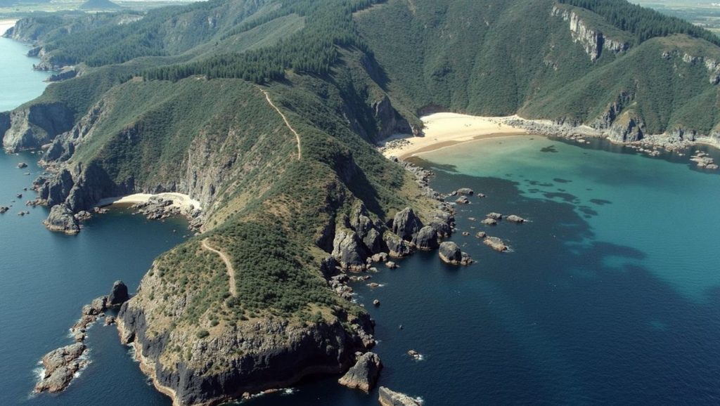 Panorámica de Praia da Pereira, Lugo