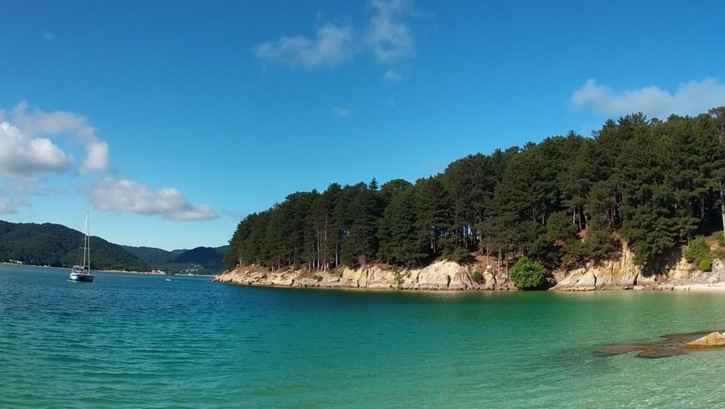 Aguas de Praia da Pereira en O Vicedo (Lugo)