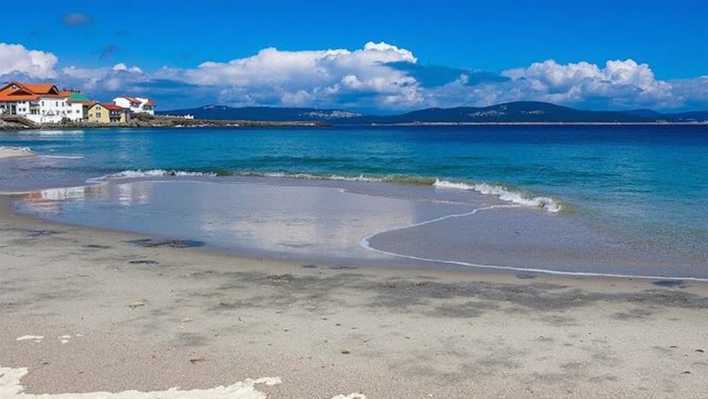 Arena de Praia da Perna do Prado, Ribeira (Pontevedra)