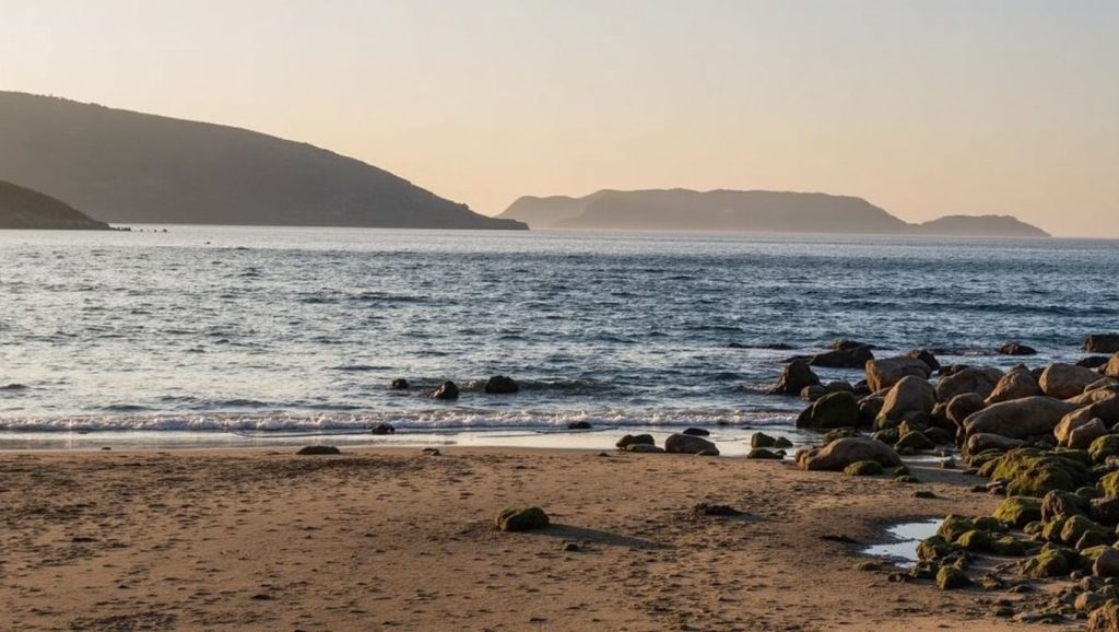 Arena fina en da Piquita, Galicia, A Coruña