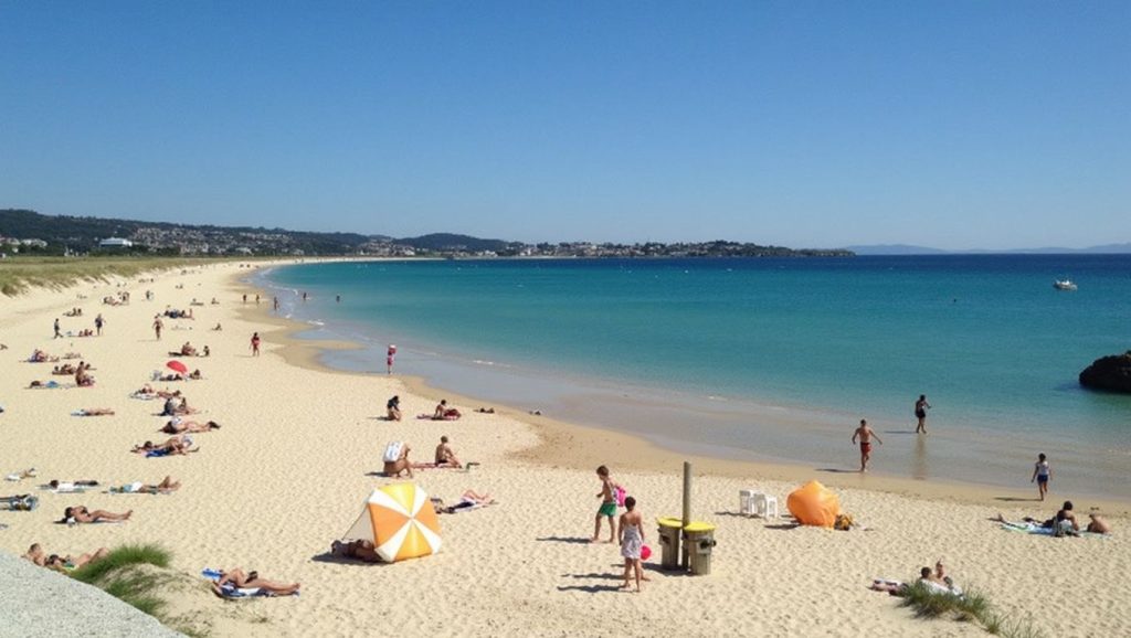 Entorno natural de Praia da Posta en Pontevedra