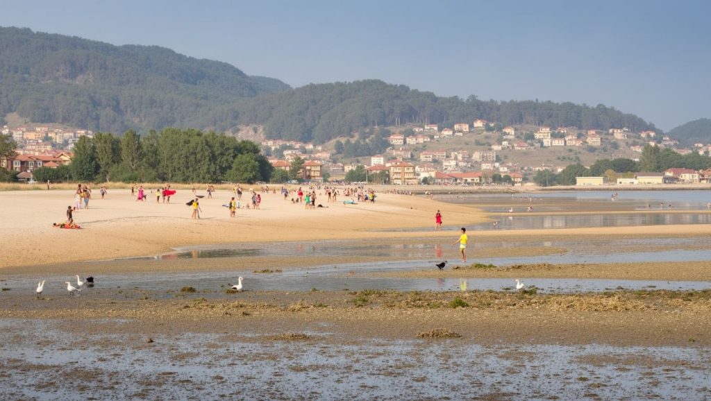 Panorámica de Praia da Punta Fondón, Pontevedra