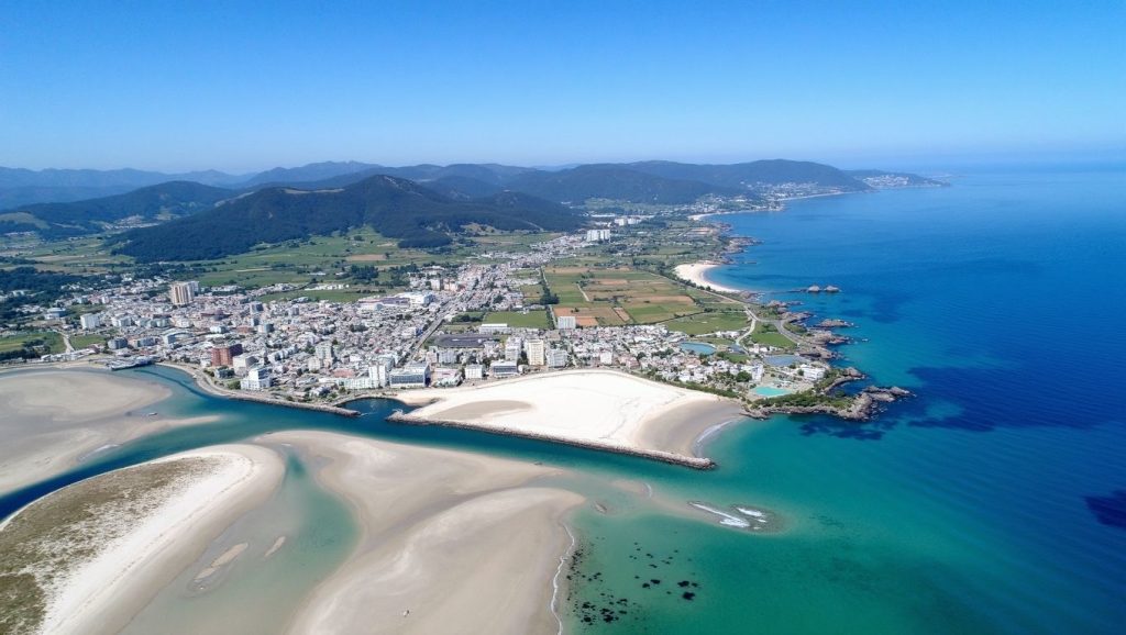 Aguas de Praia da Rapadoira en Foz (Lugo)