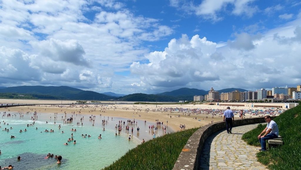 Arena de Praia da Rapadoira, Foz (Lugo)