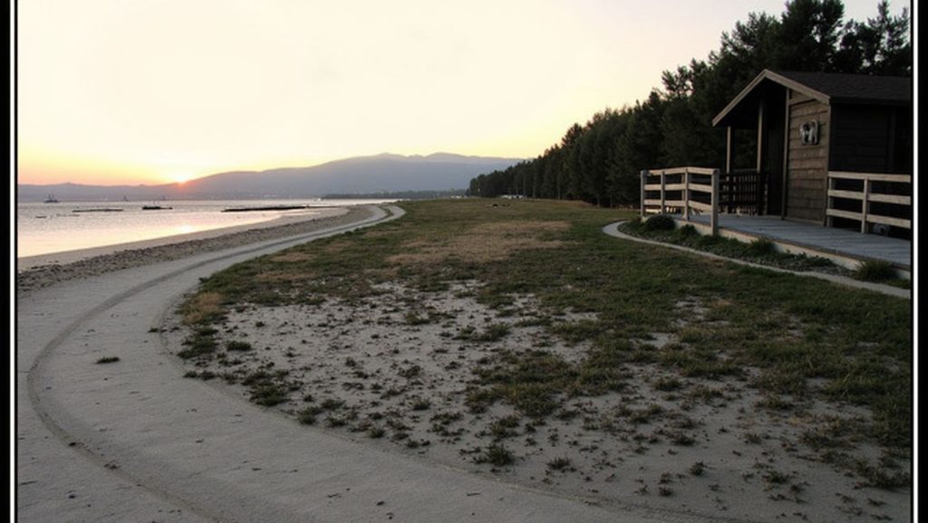 Línea de costa en Praia da Retorta, Boiro