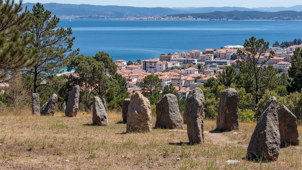 Camino de acceso a da Ribeira das Rozas, Galicia, A Coruña
