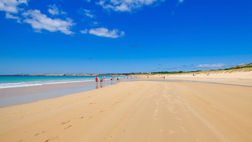Arena de Praia da Ribeira de Barallobre, Galicia (A Coruña)