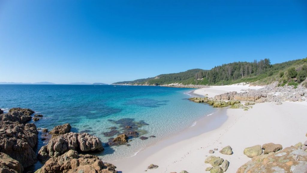 Arena de Praia da Roiba, Bueu (Pontevedra)