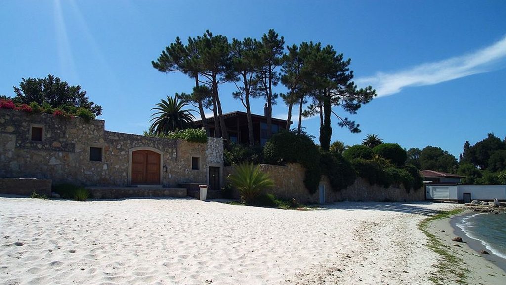Aguas de Praia da Sobreira en Vigo (Pontevedra)