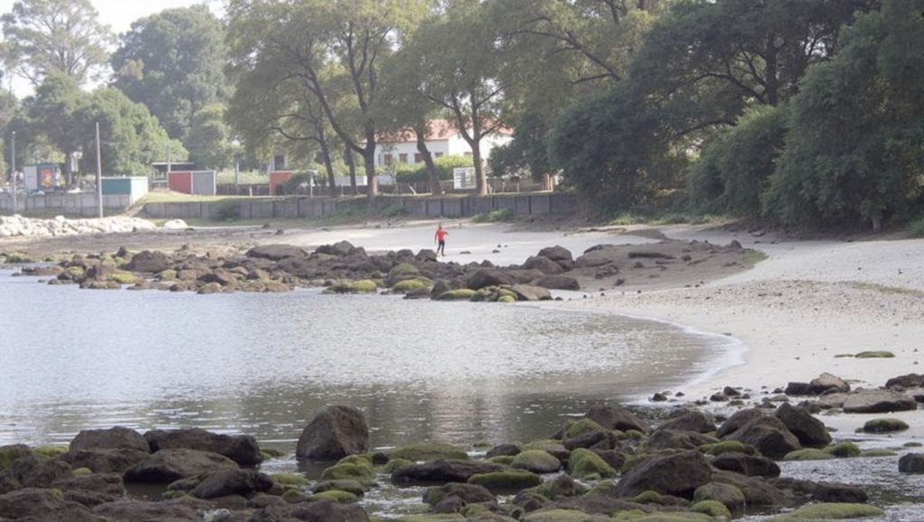Arena de Praia da Telleira Pequena, O Porto do Son (A Coruña)