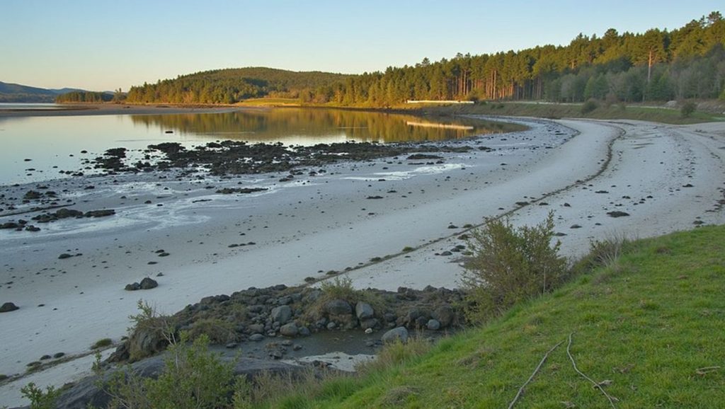 Entorno natural de Praia da Urixeira en A Coruña
